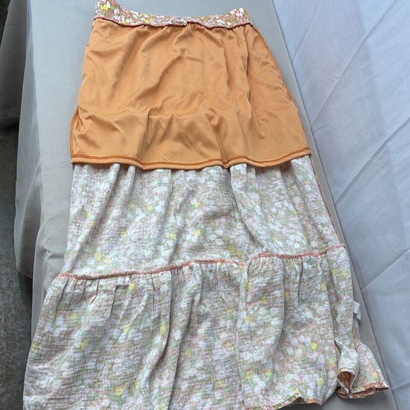 Boho Tiered Floral Maxi Skirt - Picture 13 of 14